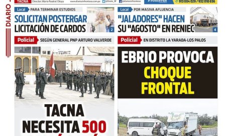 DIARIO SIN FRONTERAS TACNA