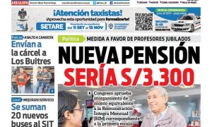 DIARIO SIN FRONTERAS AREQUIPA