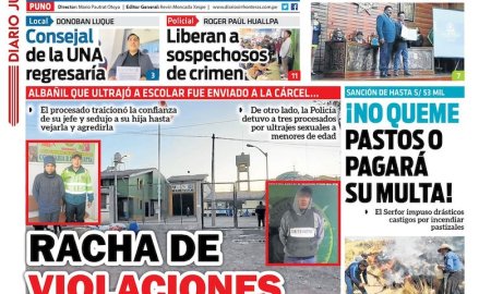 DIARIO SIN FRONTERAS PUNO