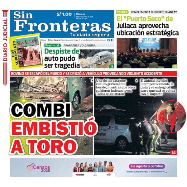 DIARIO SIN FRONTERAS PUNO