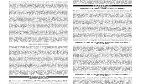JUDICIALES PUNO